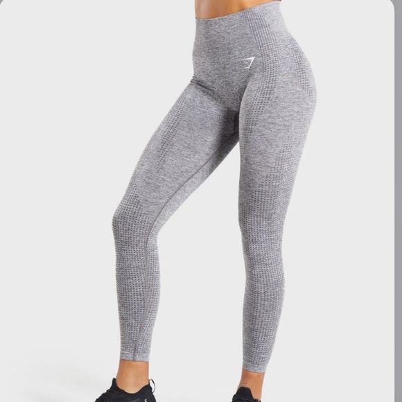 Gymshark vital seamless grey medium athletic leggings - Picture 2 of 4